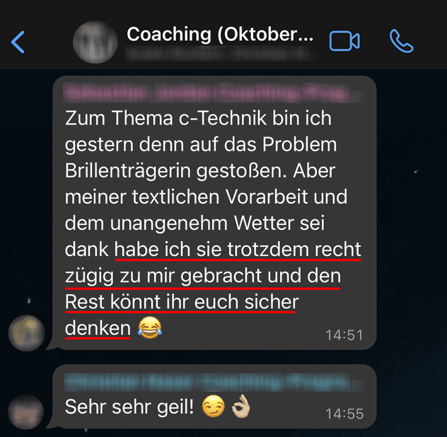 Coaching Erfolgsgeschichten